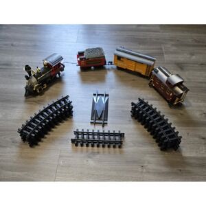 New Bright Denver‎ Express Western R.R. Lines Vintage Box Car Toy Train 1986